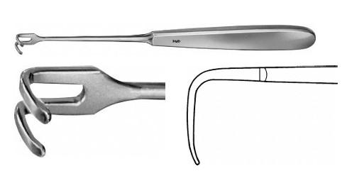 РЕТРАКТОР 2-ЗУБ. ТУПИЙ12X6MM